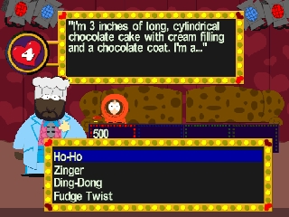 South Park - Chef's Luv Shack (USA) In game screenshot